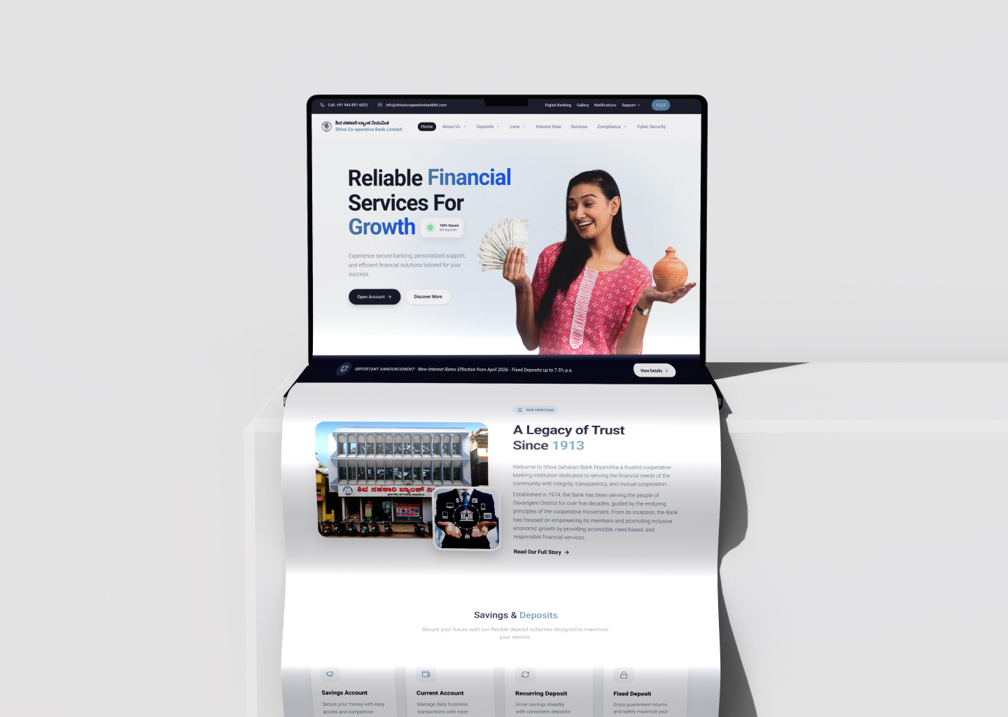 Shiva Bank Website — Shiva Bank